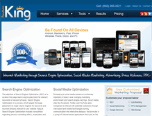 Tablet Screenshot of positionking.com